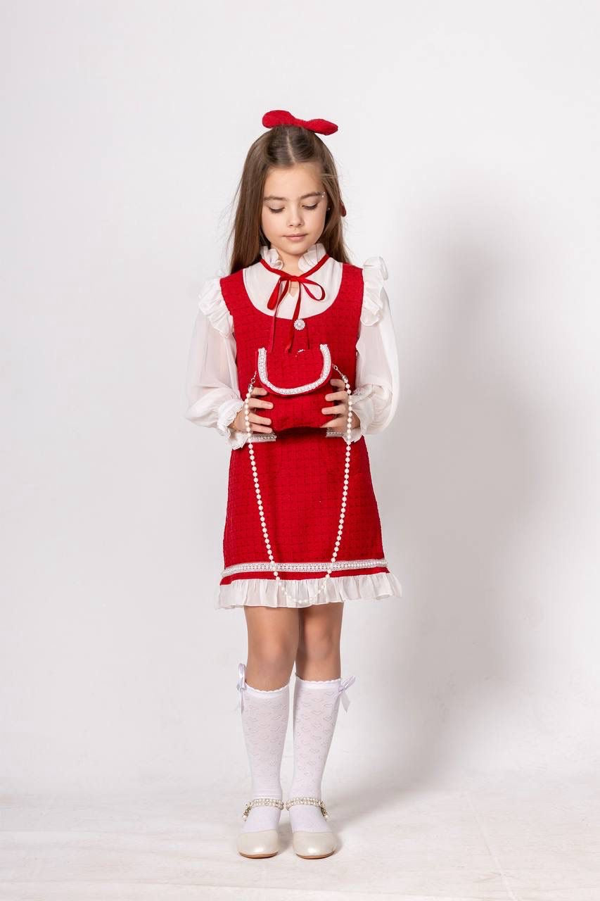 Red Royal dress