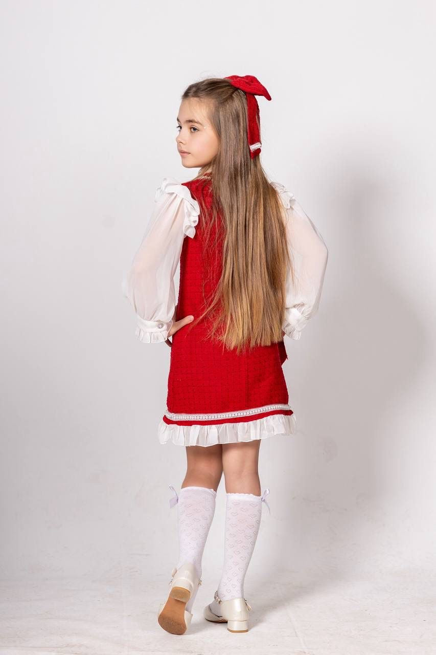 Red Royal dress